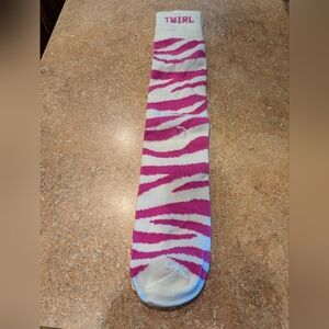 New Twirl zebra socks